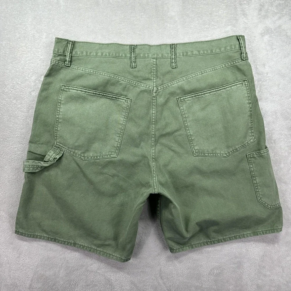 Gap Shorts Mens 40 (fits 42) Green Carpenter Utility Workwear Outdoors Hiking